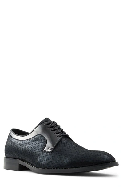 Aldo Derreck Plain Toe Derby In Open Black