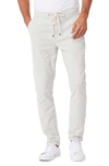 Paige Fraser Drawstring-waistband Slim-fit Stretch-woven Trousers In Atlantic Frost