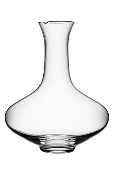 Orrefors Difference Decanter Magnum In Clear