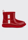 Ugg Girl's Classic Mini Logo See-through Waterproof Boots, Toddler/kids In Sbr