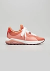 See By Chloé Brett Low-top Runner Sneakers In Rustcoppper