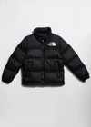 The North Face Kids Black 1996 Retro Nuptse Little Kids Down Jacket In Tnf Black