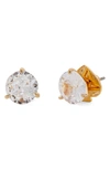 KATE SPADE TRIO PRONG STUDS,WBRUI086