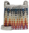 PACO RABANNE PIXEL PATCHWORK MINI SHOULDER BAG,P00644405