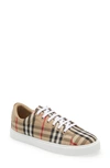 BURBERRY ALBRIDGE VINTAGE CHECK LOW TOP SNEAKER,8049777