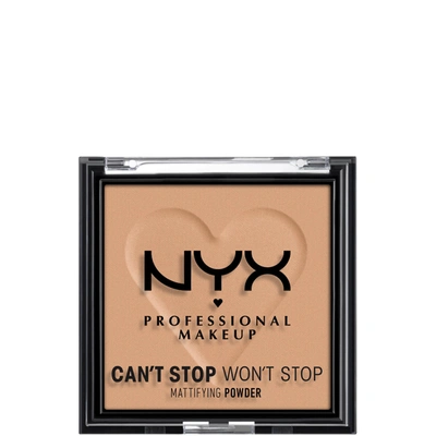 Nyx Professional Makeup Can't Stop Won't Stop Mattifying Lightweight Powder 7g (various Shades) - Tan
