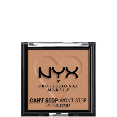 Nyx Professional Makeup Can't Stop Won't Stop Mattifying Lightweight Powder 7g (various Shades) - Caramel