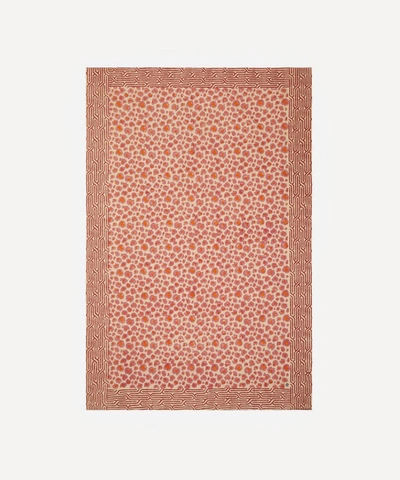 Doing Goods Pink Leopard Print Tablecloth