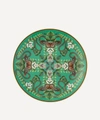 Wedgwood Wonderlust Emerald Forest Bone China Plate In Green