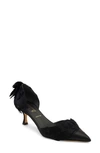 SOMETHING BLEU SOPHIA FEATHER D'ORSAY PUMP,SOPHIA