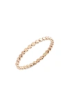 Nashelle Dot Stacker Ring In 14k Gold Fill