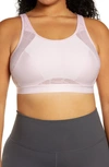 GLAMORISE NO-SWEAT FULL FIGURE MESH SPORTS BRA,1068