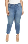 Nydj Marilyn Ankle Straight Leg Jeans In Multi