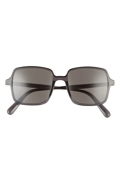 Moncler Shadorn 51mm Square Sunglasses In Black