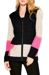 NIC + ZOE FIRESIDE ZIP-UP CARDIGAN,R211102P