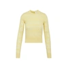 SPORTMAX SPORTMAX PERFORATED CREWNECK KNITTED JUMPER