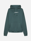 VETEMENTS LOGO LABEL COTTON HOODIE