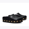 Tory Burch Coin Mule In Perfect Black