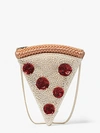 KATE SPADE SLICE 3D PIZZA CROSSBODY,ONE SIZE