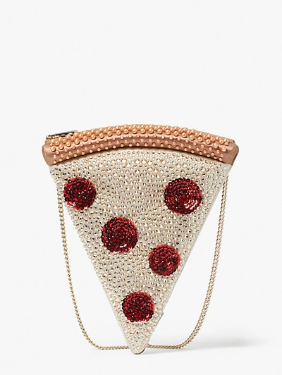 Kate Spade Slice 3d Pizza Crossbody In Multi