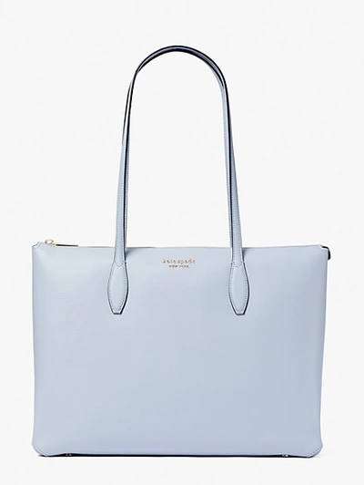 Kate Spade All Day Large Zip-top Tote In Pale Hydrangea