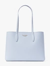 Kate Spade All Day Large Tote In Pale Hydrangea