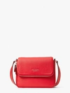 Kate Spade Run Around Large Flap Crossbody In Lingonberry