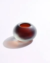 Lafayette 148 Rotando Vaseâ New York X Murano Glass In Ambra