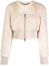 STELLA MCCARTNEY CROPPED QUILTED JACKET