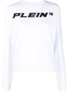 Philipp Plein Logo-print Sweatshirt In White