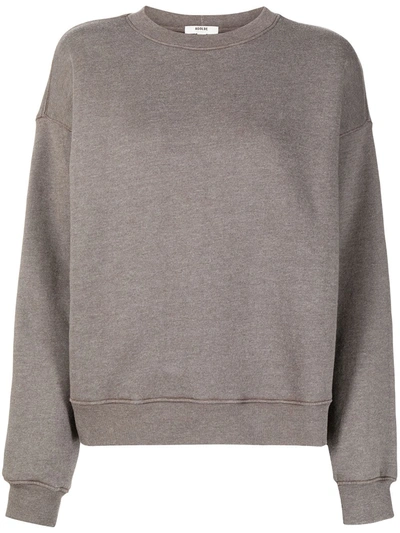 Agolde Nolan Sweatshirt In Grey