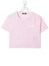 BALMAIN TEEN LOGO PRINT T-SHIRT