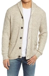 SCHOTT HEAVYWEIGHT SHAWL COLLAR CARDIGAN,SW2135