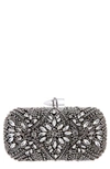 NINA GELSEY CRYSTAL EMBELLISHED MINAUDIERE,GELSEY-G