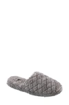 ACORN QUILTED SPA SLIDE SLIPPER,20123