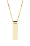 BROOK & YORK MAISIE INITIAL PENDANT NECKLACE,BYN1201G