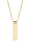 BROOK & YORK MAISIE INITIAL PENDANT NECKLACE,BYN1201G