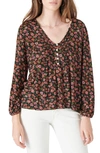 LUCKY BRAND MAYA TOP,7W65749
