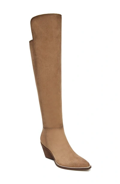 Zodiac Women's Ronson Over-the-knee Western Boots Women's Shoes In Latte Brown