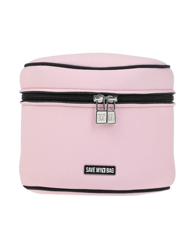 Save My Bag Beauty Cases In Light Pink