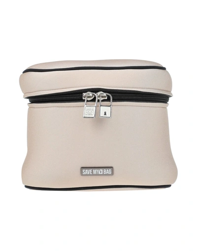 Save My Bag Beauty Cases In Beige