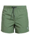 North Sails Swim Trunks In Military Green