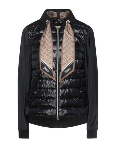 Herno Down Jackets In Black