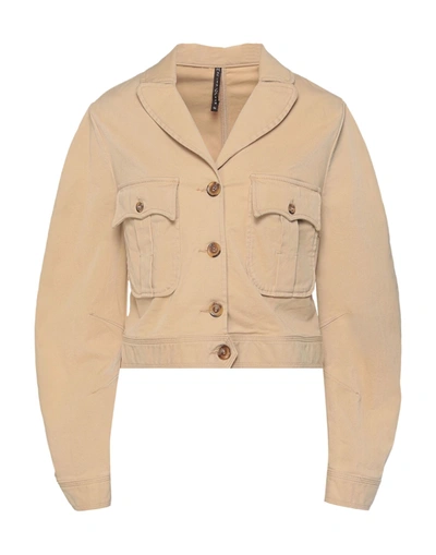 Manila Grace Jackets In Beige