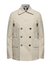 TIGER JAY TIGER JAY MAN OVERCOAT & TRENCH COAT BEIGE SIZE L COTTON,16059864NM 4