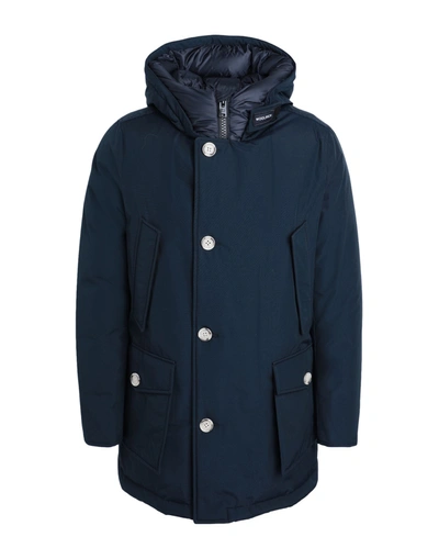 Woolrich Down Jackets In Black