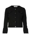 Kaos Jeans Denim Outerwear In Black