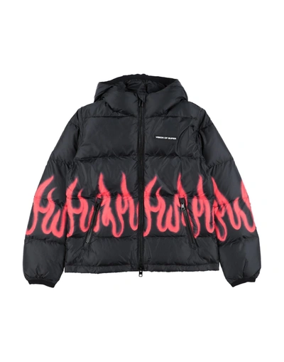 Vision Of Super Down Jackets In Black