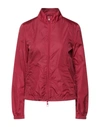 Geox Jackets In Brick Red
