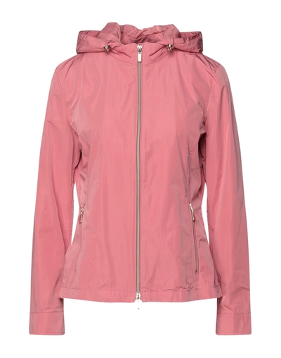 Geox Jackets In Pastel Pink